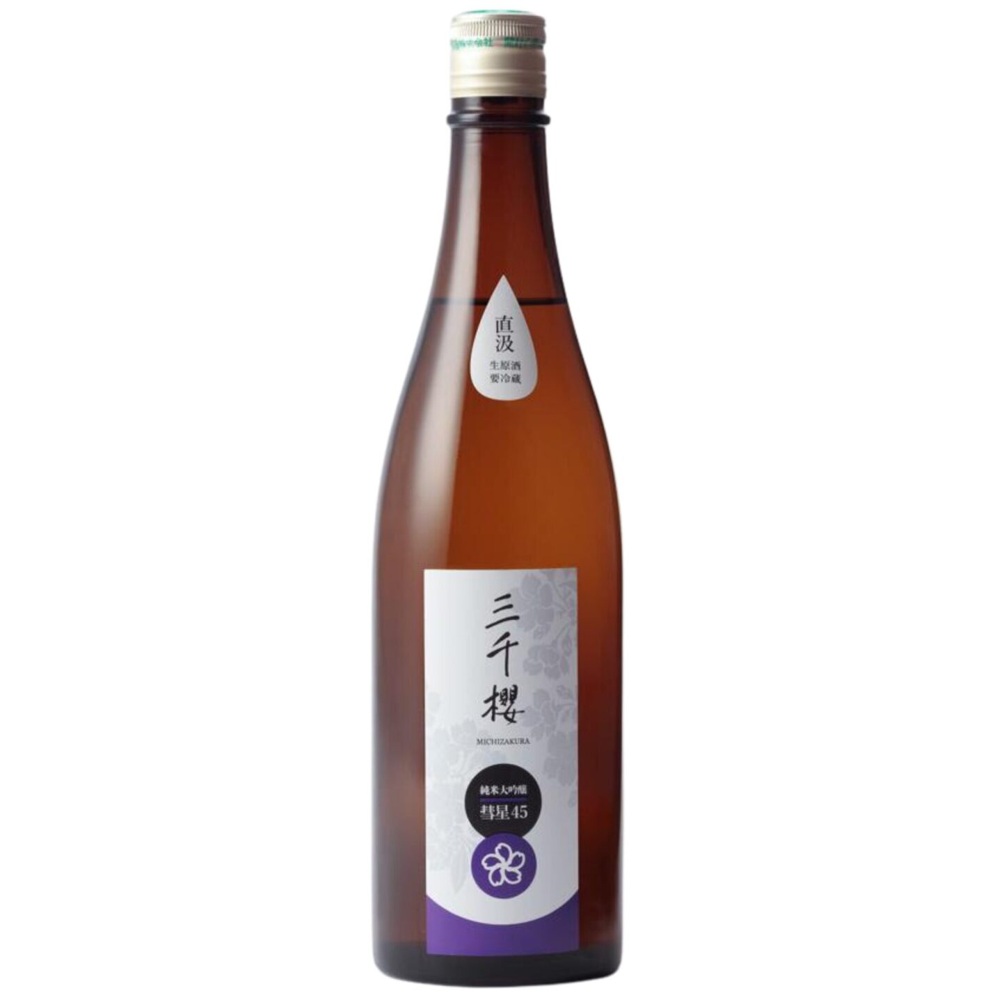 MICHIZAKURA Suisei 45 Junmai Daiginjo (Unpasteurised, Undiluted, Directly Bottled)